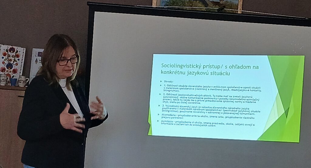 Druhé stretnutie Kurzu jazykovej kultúry