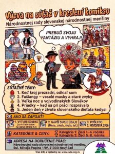 Výzva na súťaž v kreslení komiksu